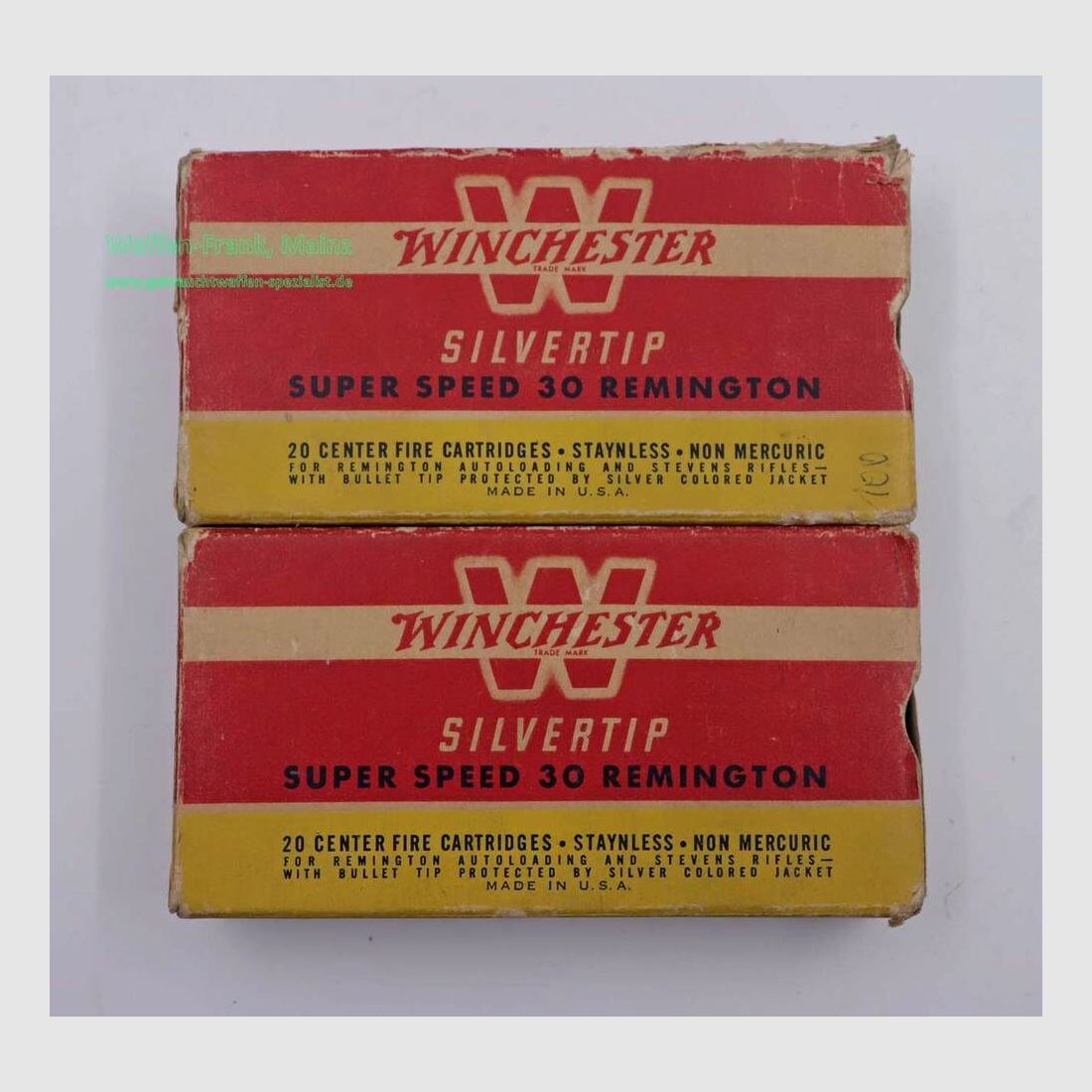 Winchester - USA rifle cartridges .30 Remington