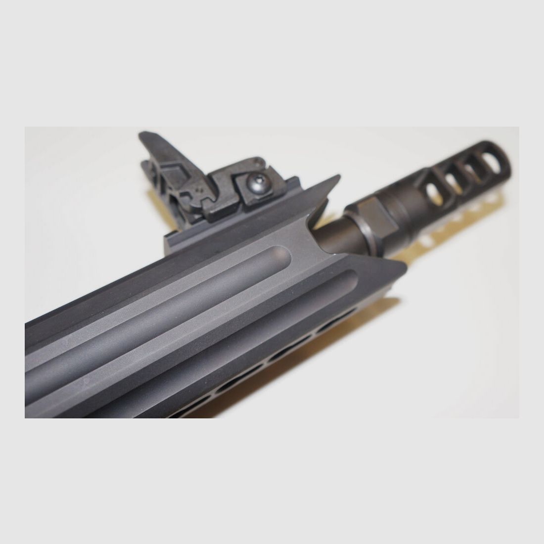 Schwaben Arms GmbH/GWMH Selbstladebüchse GWMH SPC-SPORTER A4 10" (SWISS PISTOL CARBINE) BLACK Kal.9x19 AR15 Glock Magazin