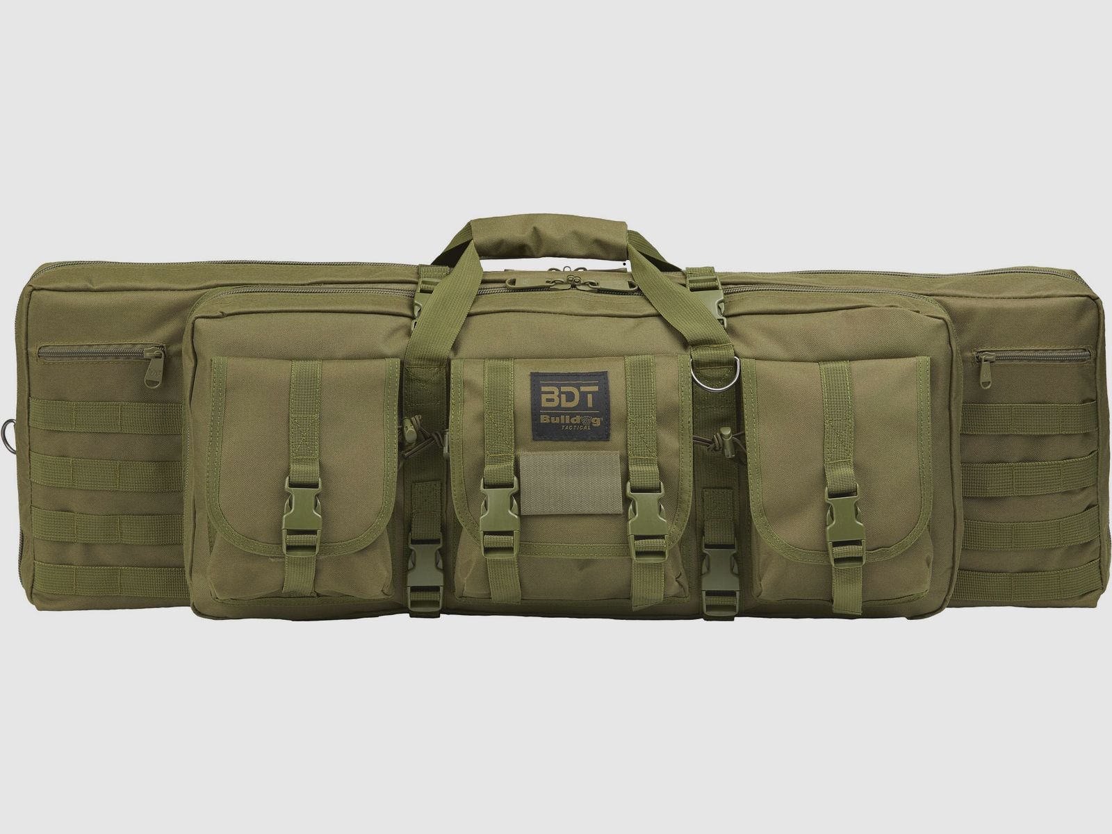 Bulldog Cases BDT TACTICAL- Dubbel - Olijf - Waffentasche (109 cm)