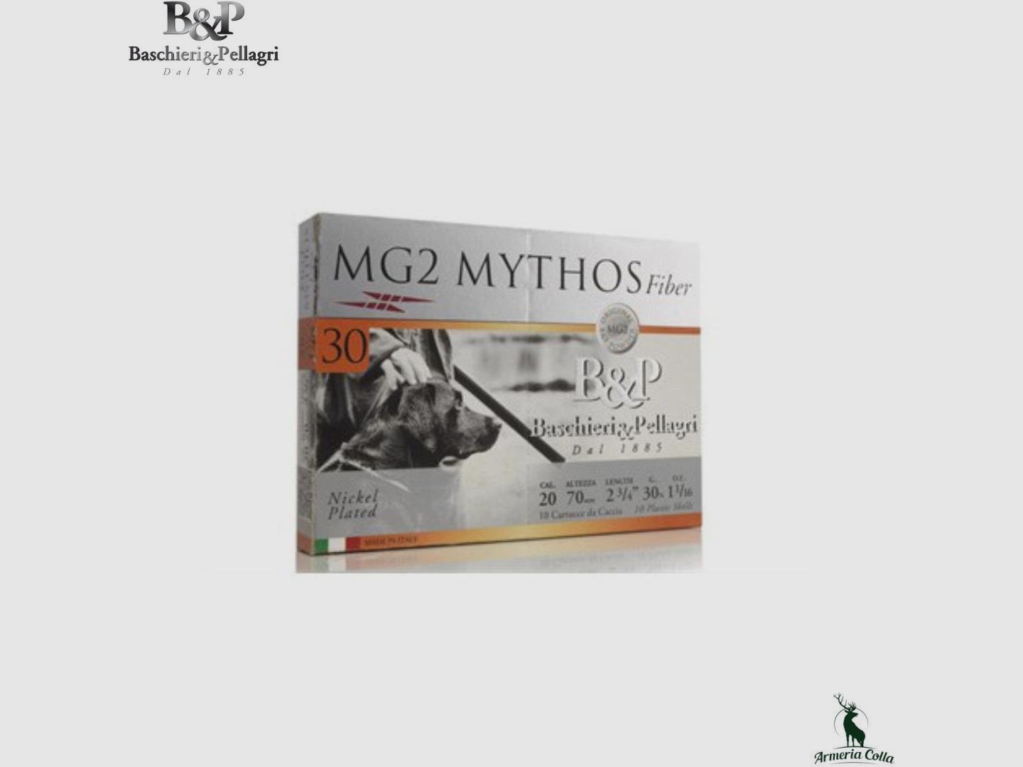 B&P Munizioni MG2 Mythos 30 Fibre cal. 20