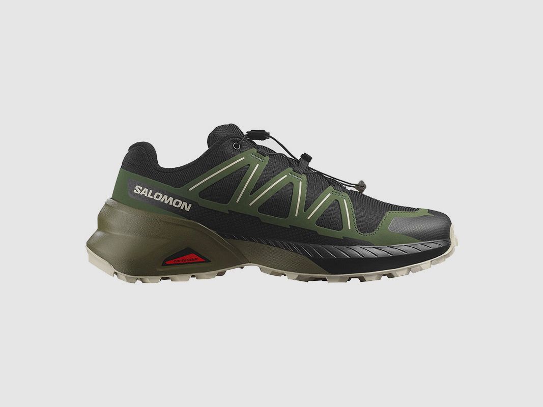 SALOMON – HEREN – SPEEDCROSS PEAK Zwart / Zwart Bos / Regenachtige Dag, afbeelding 1 van 7