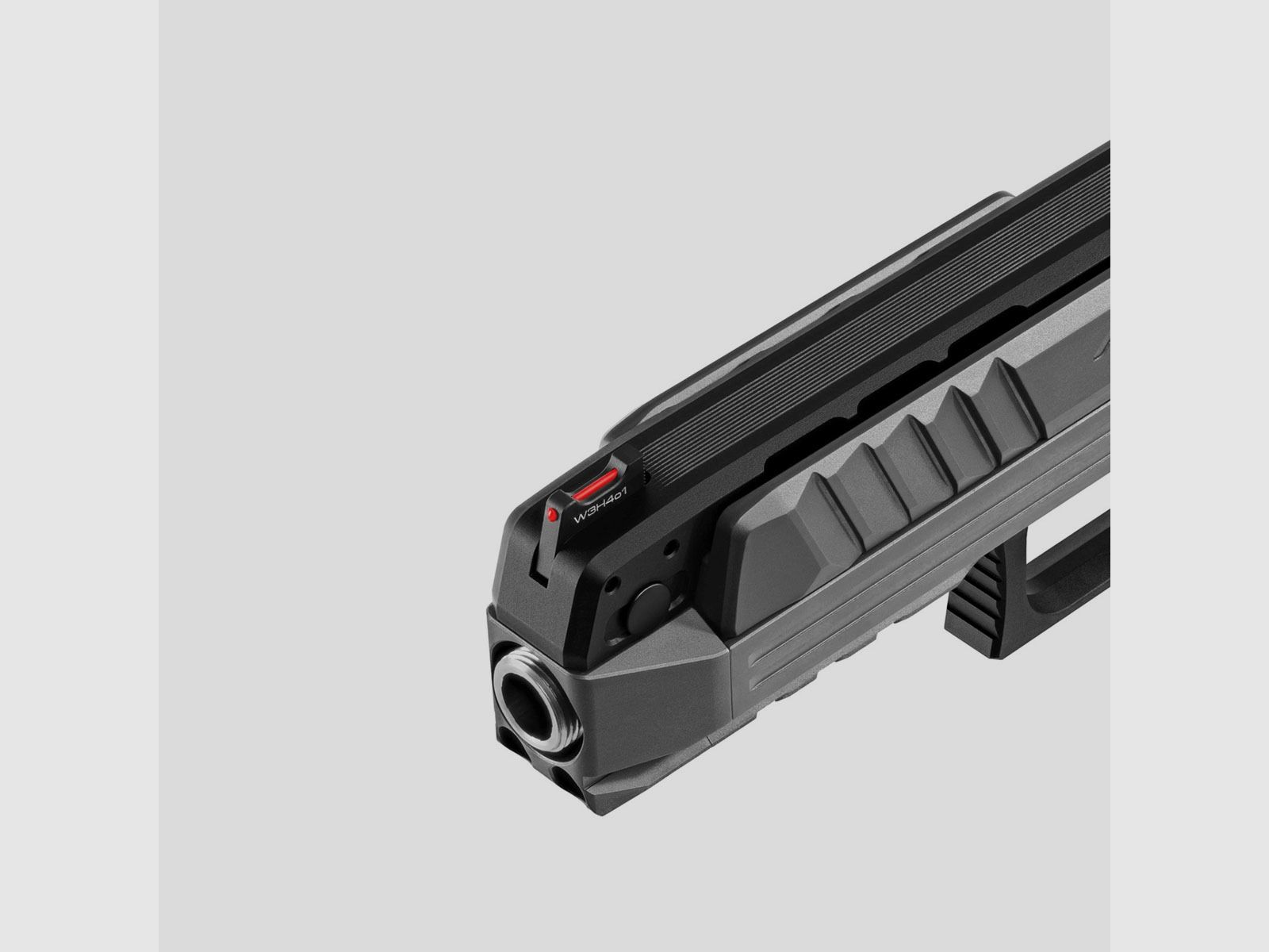 Laugo Arms – Alien Creator Standard kit threaded barrel (Grey/Black) [9mm Para], Bild 7 von 7