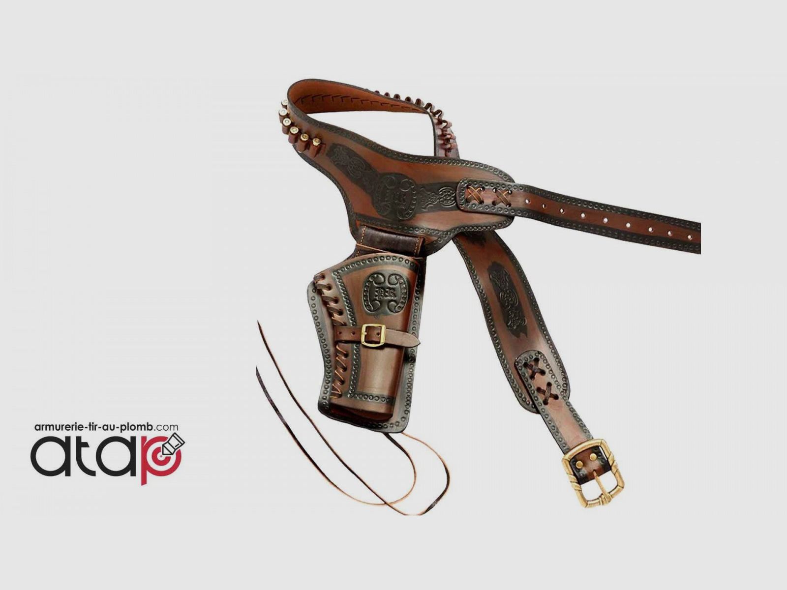 Holster Cowboy en cuir