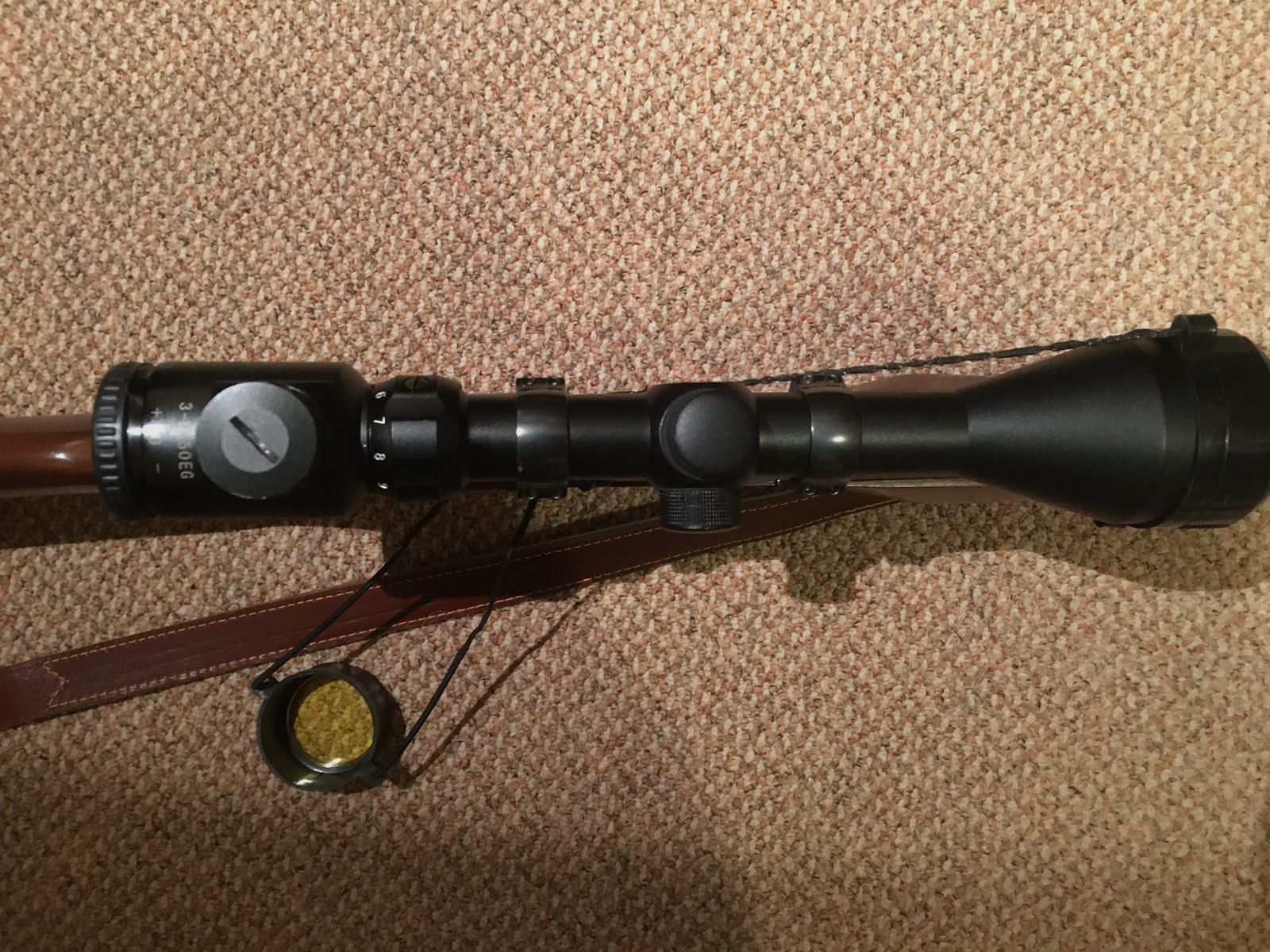 Kat C. Einzellader Büchse .45 colt von Baikal mit Zielfernrohr und Schalldämpfer