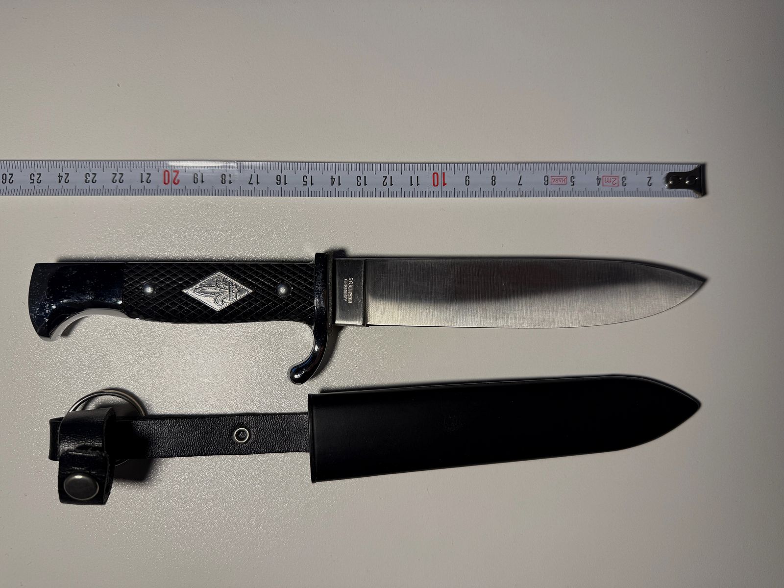 Couteau de randonnée, couteau de scout en parfait état et inutilisé