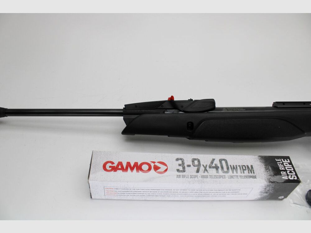 LG carabina ad aria Gamo SWARM 10x Pro GEN3I calibro 4,5mm calcio in plastica caricatore F