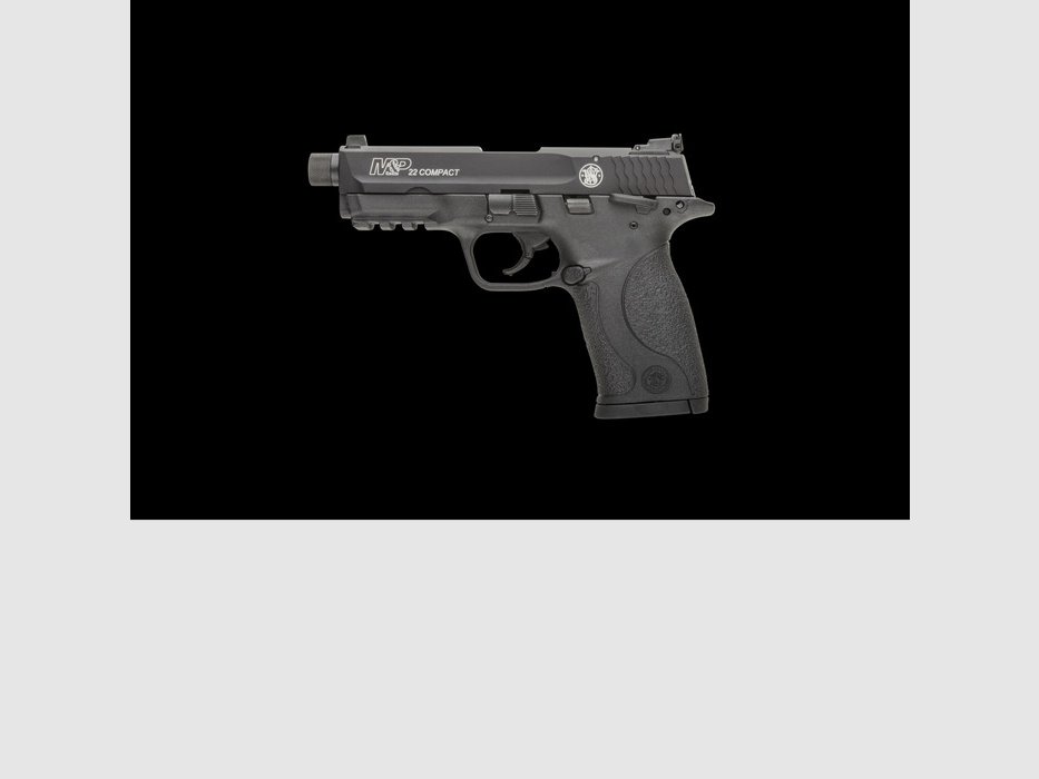 Pistola S&W Mod. M&P22 Compact, pronta per silenziatore