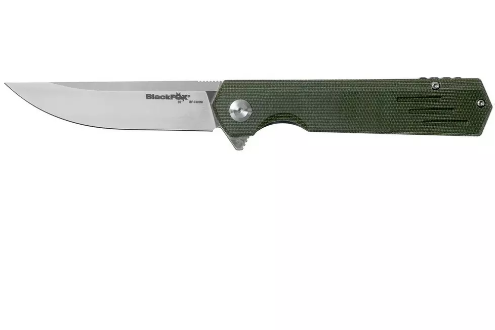 Revolver Knife green Micarta G10, image 1 of 4