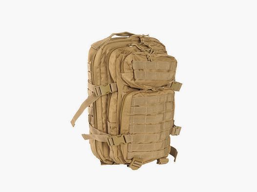 MILTEC MOCHILA DE ASALTO COYOTE 20 LT.