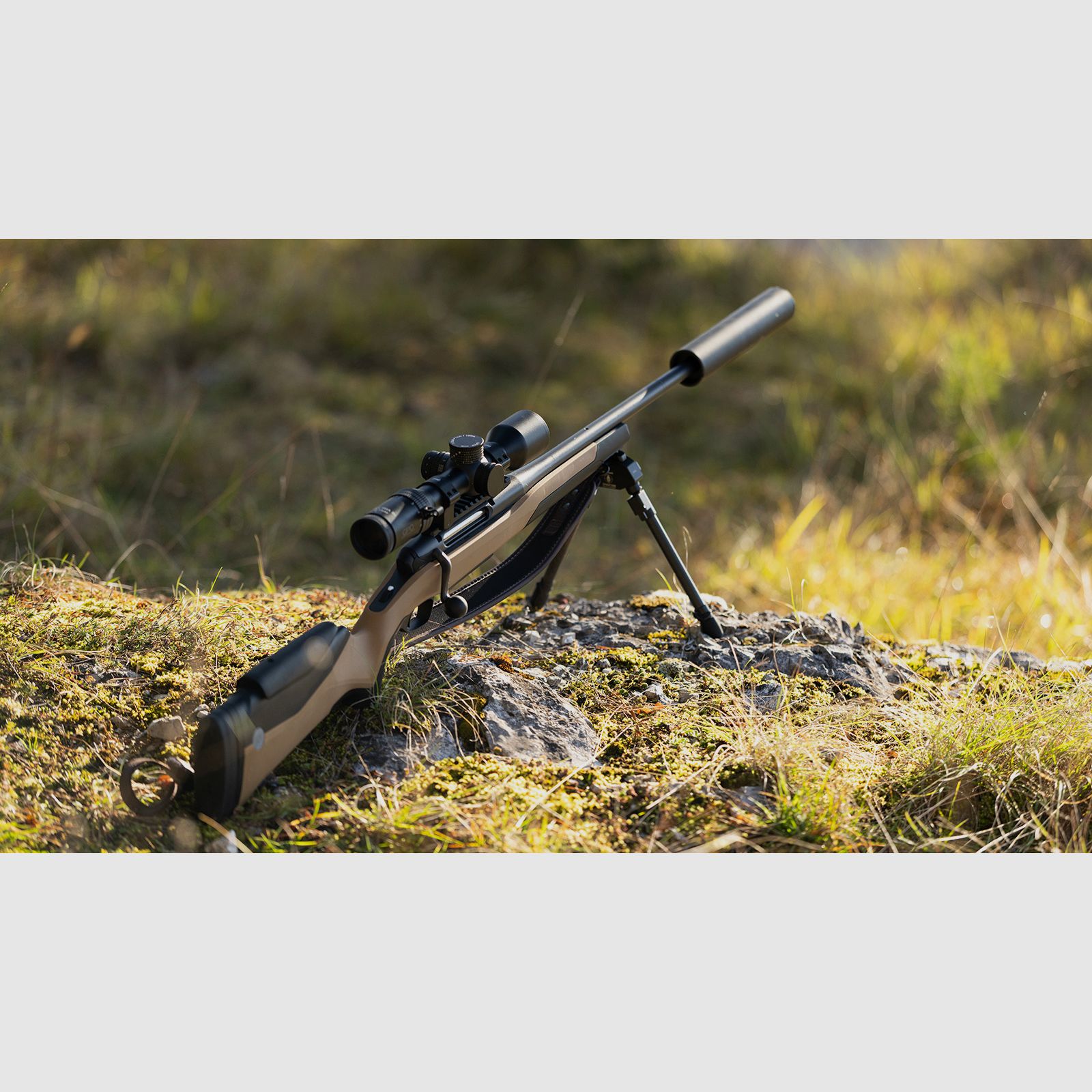 Steyr Arms RMS WILD .30-06 Sprg. 558mm, 3+1 cargador, disparador directo, M15x1, rifle de tracción recta marrón