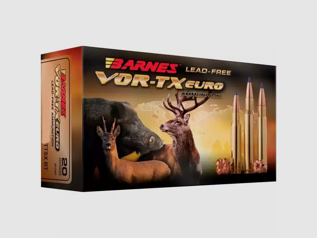 Munition BARNES VOR-TX .308Win TTSX 168grs