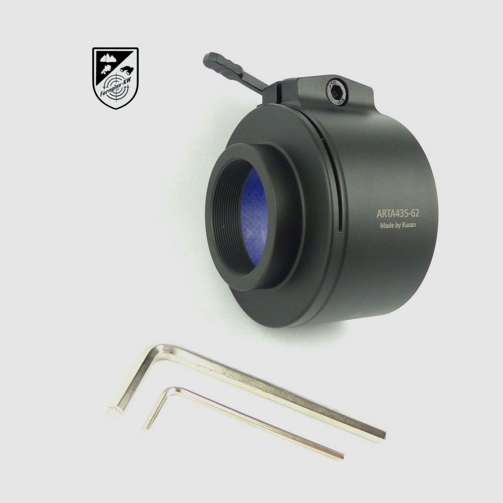 Rusan Adapter Schnellspannverschluss innen gummiert 62 mm TA435 ARTA435-62