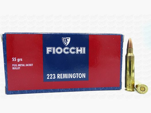 Fiocchi .223REM FMJ 55grn