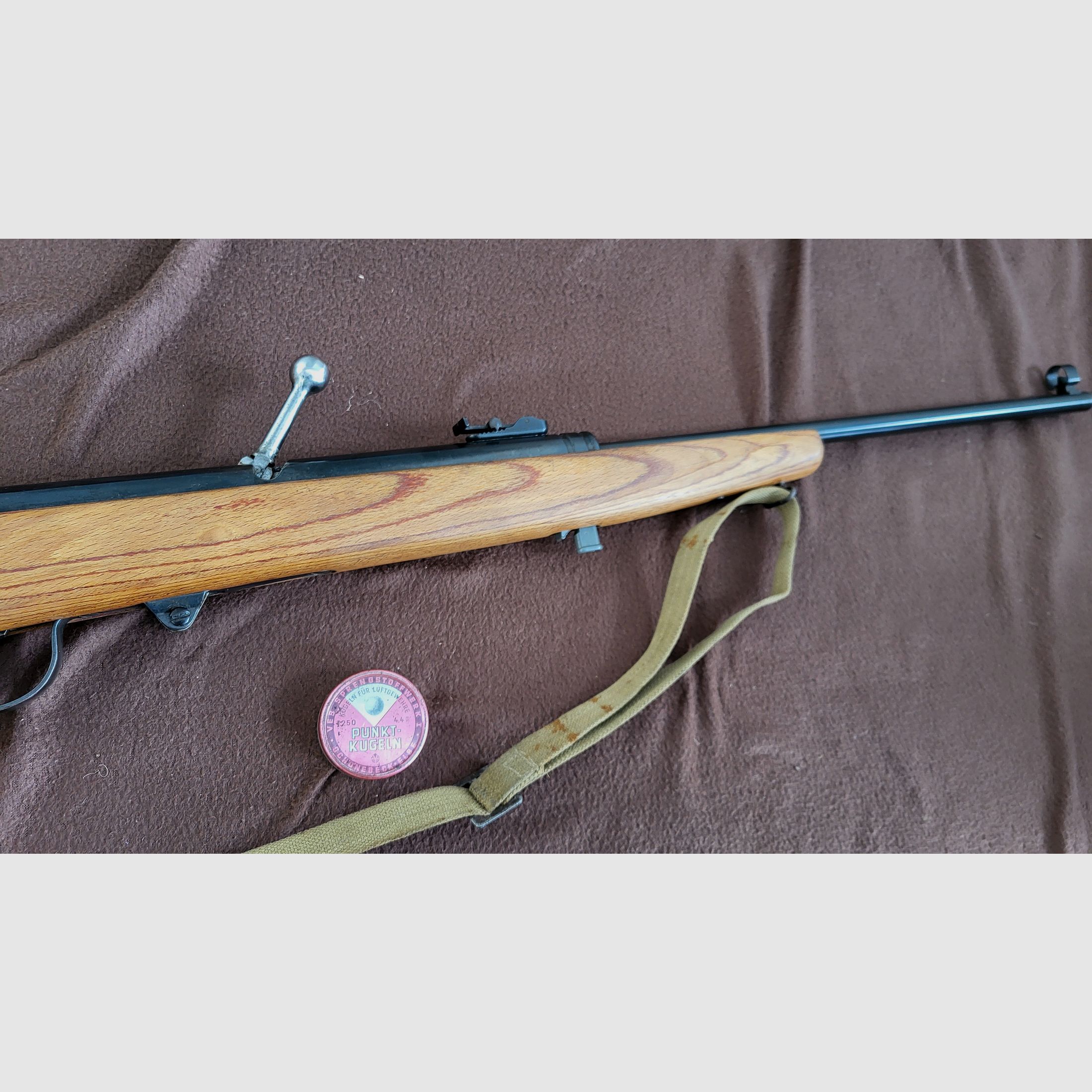 Air rifle with magazine Haenel 49a