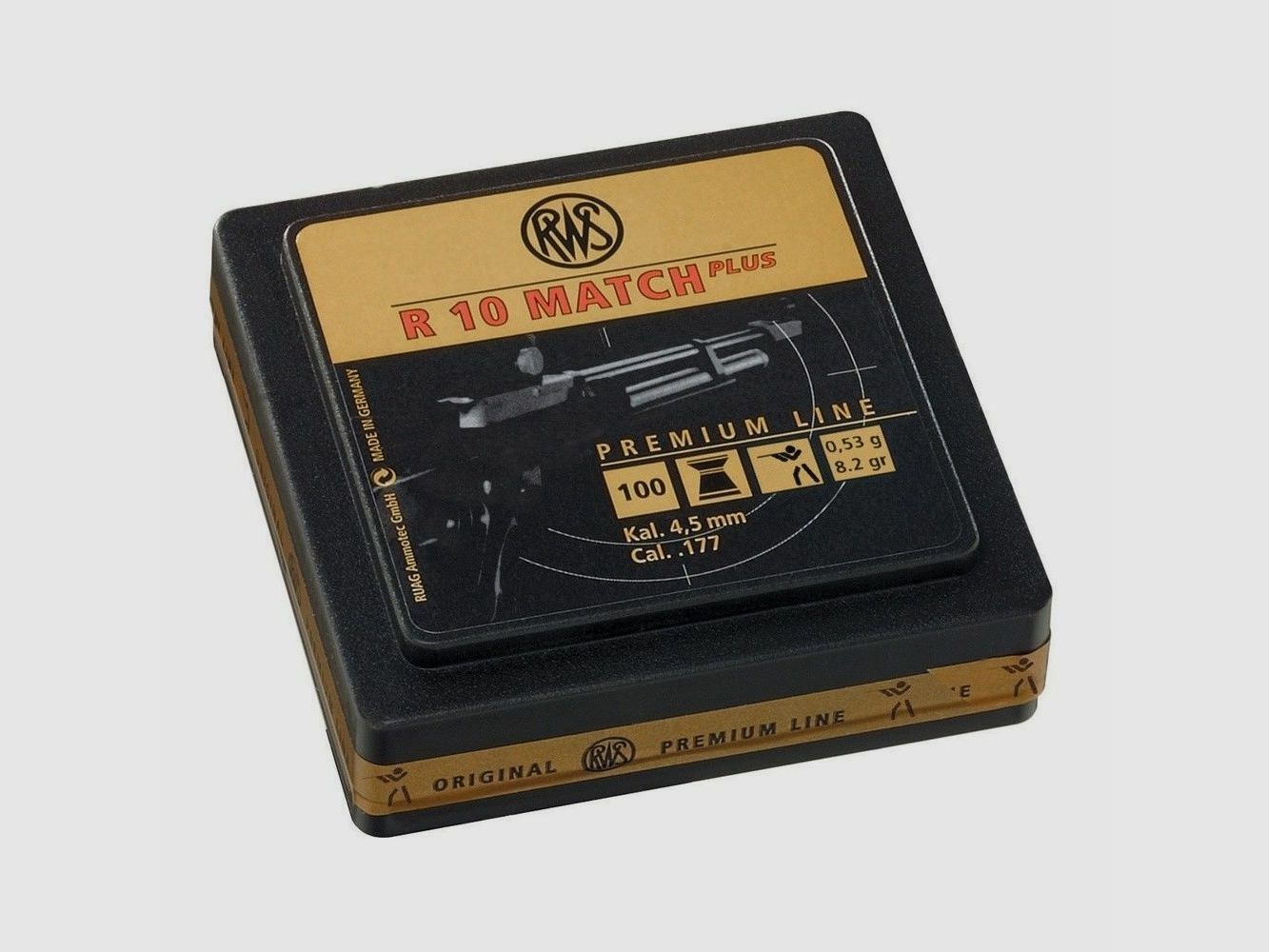 RWS R10 Match 0,53g 100St 4,5mmDiabolo, Bild 1 von 3