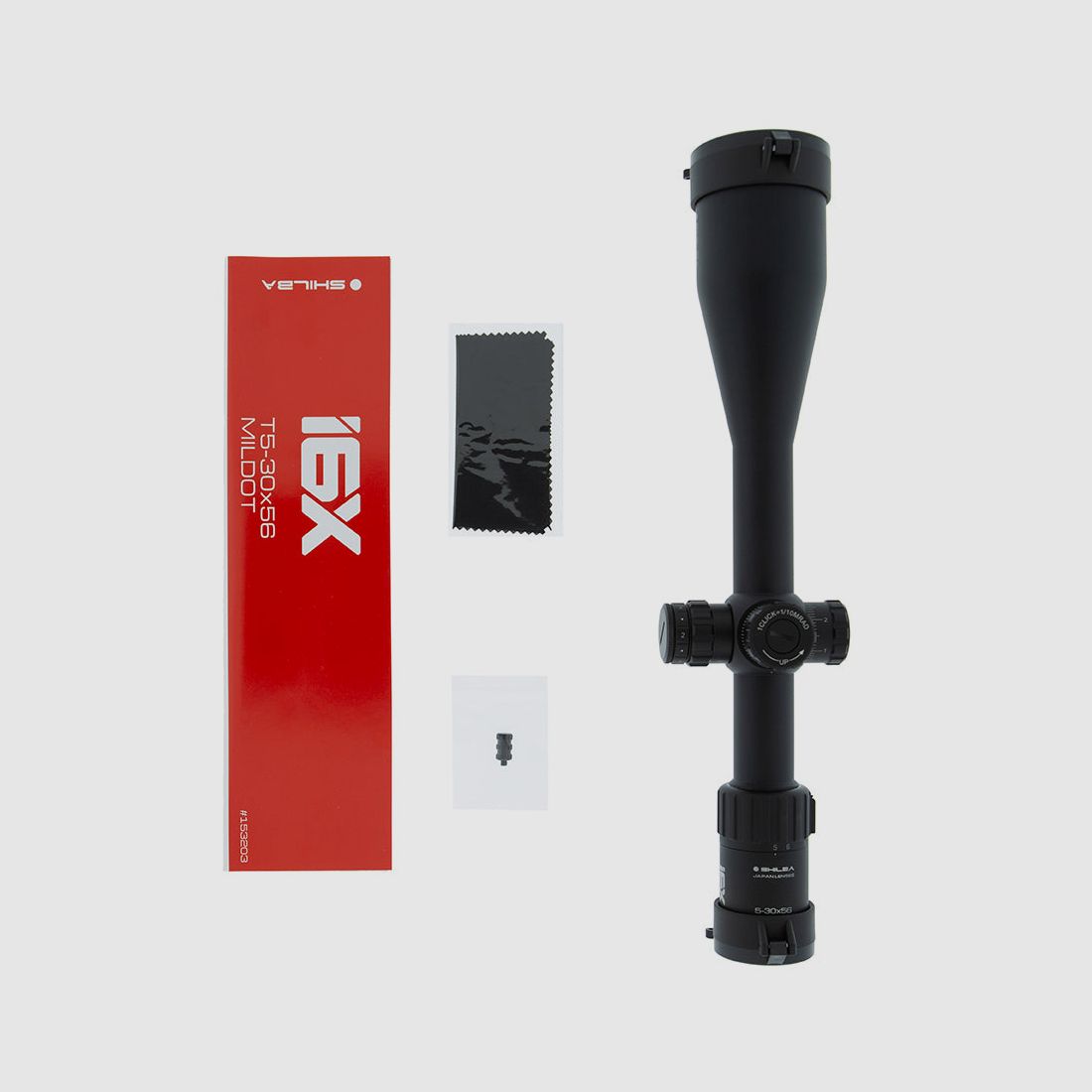 Shilba i6X T 5-30x56 Richtkijker met Verlichte Mil Dot Reticle en Zero Lock Turrets, afbeelding 7 van 8