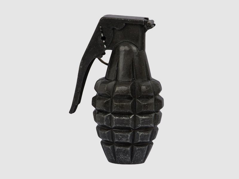 Denix Deko-Handgranate MK2 Pineapple US Army 2. Weltkrieg schwarz