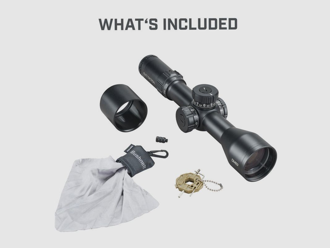 Bushnell Scope Elite Tactical DMR3 3.5-21x50 Reticolo G4P FFP #ETDMR3EQL, immagine 5 di 9