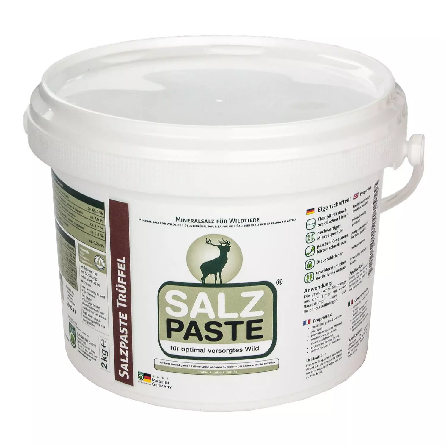 Pâte de sel seau de 2 kg truffe