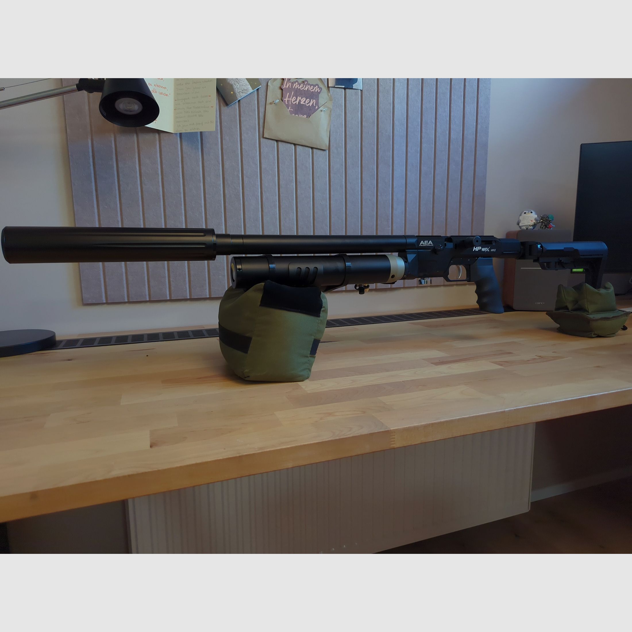 AEA HP Max 2 mit Zubehör und Anbauteilen