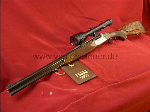 Zanardini	 Falcon Luxus BBF mit Schmidt u. Bender 3-12x50 auf EAW