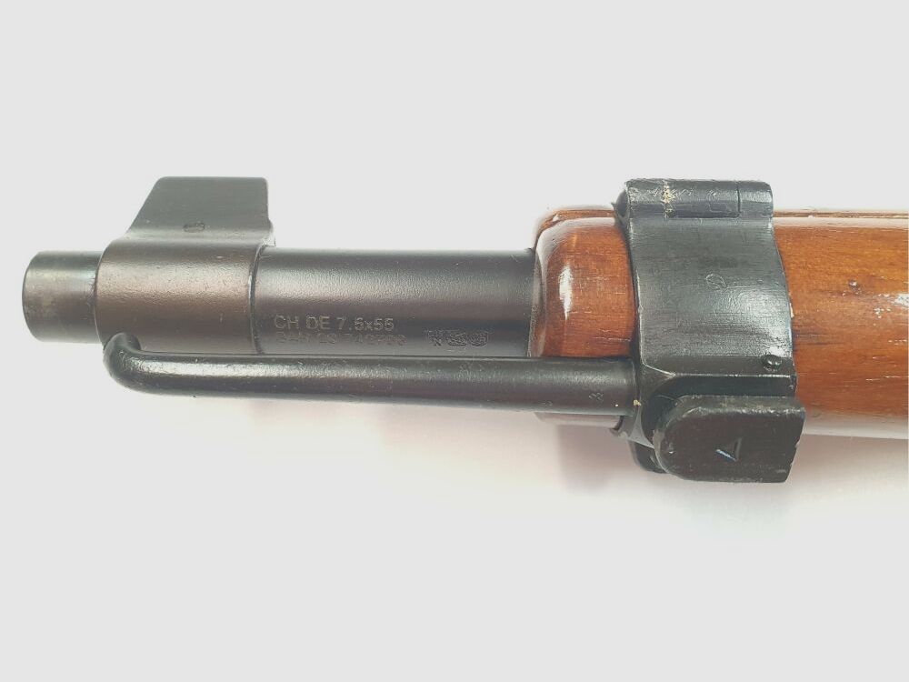 Waffenfabrik Bern Repetierbüchse Schweizer Schmidt Rubin K31 Kaliber 7,5x55swiss nummerngleich und überarbeitet, Bild 10 von 10