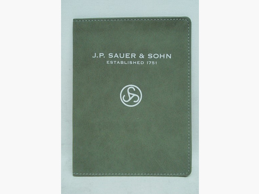 Étui de permis de chasse - logo Sauer, simple