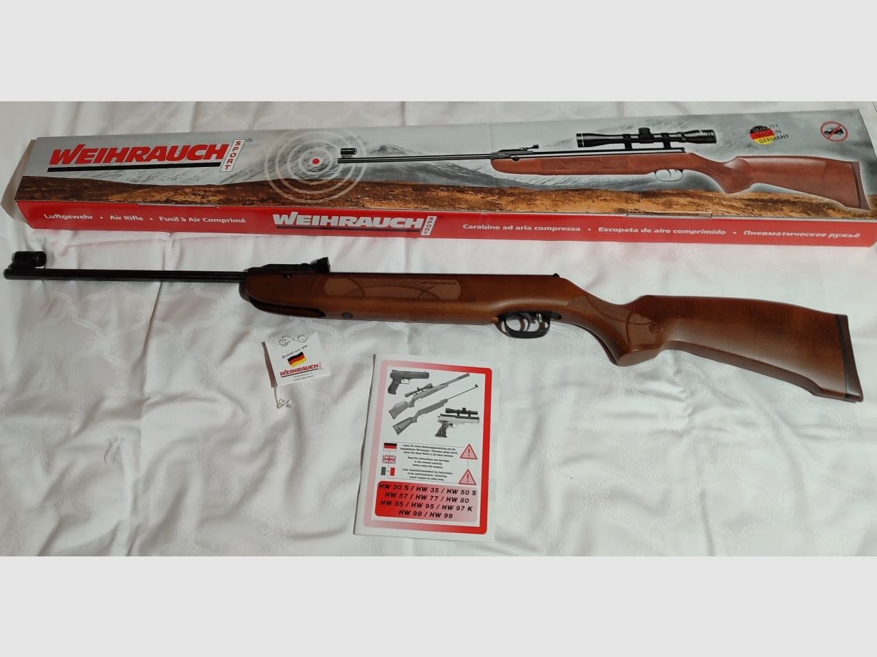 Weihrauch HW 50 S F, Kal. 4,5mm Diabolo