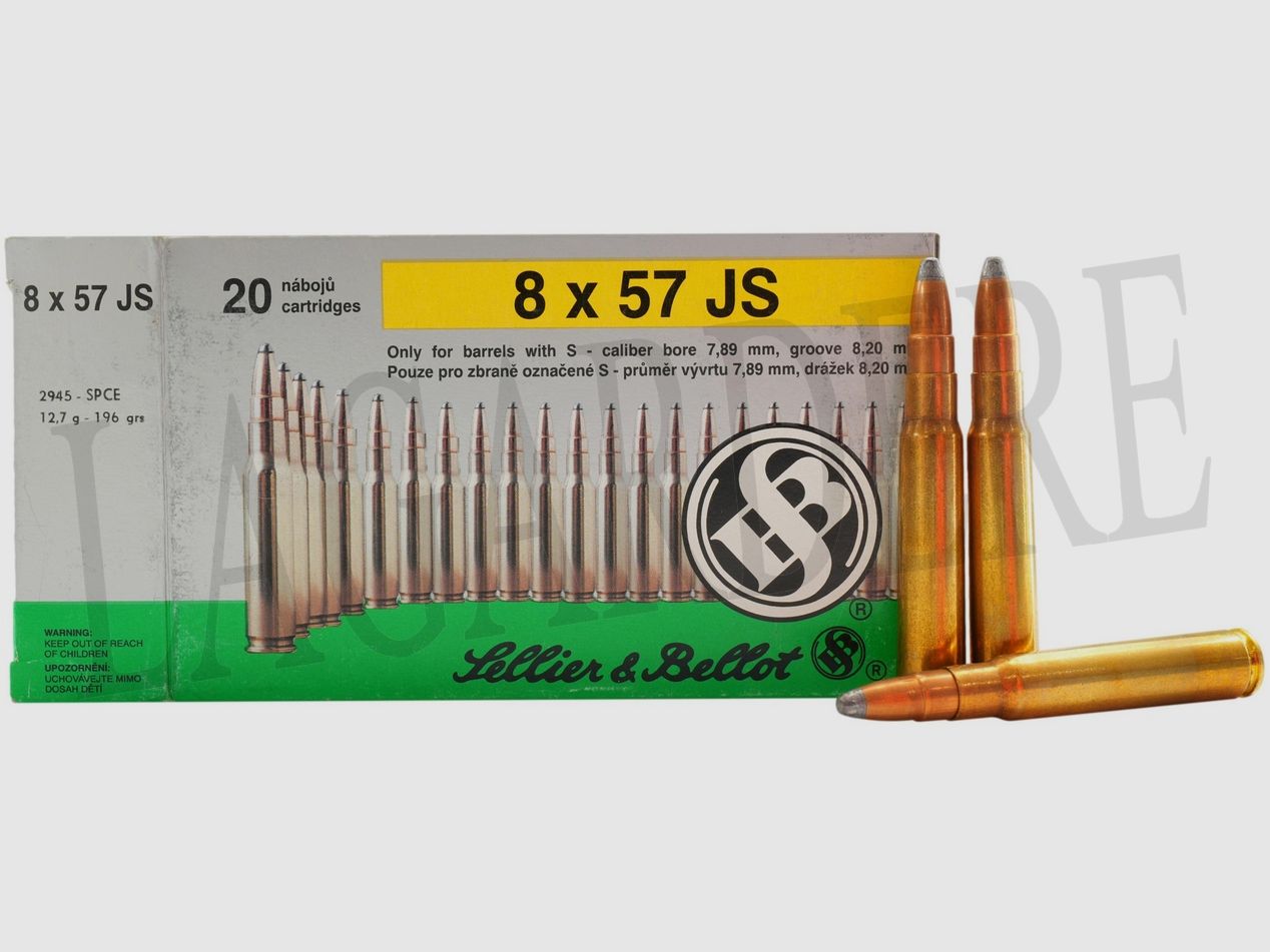 SELLIER&BELLOT SPCE 196 GRS (cartuccia con proiettile)