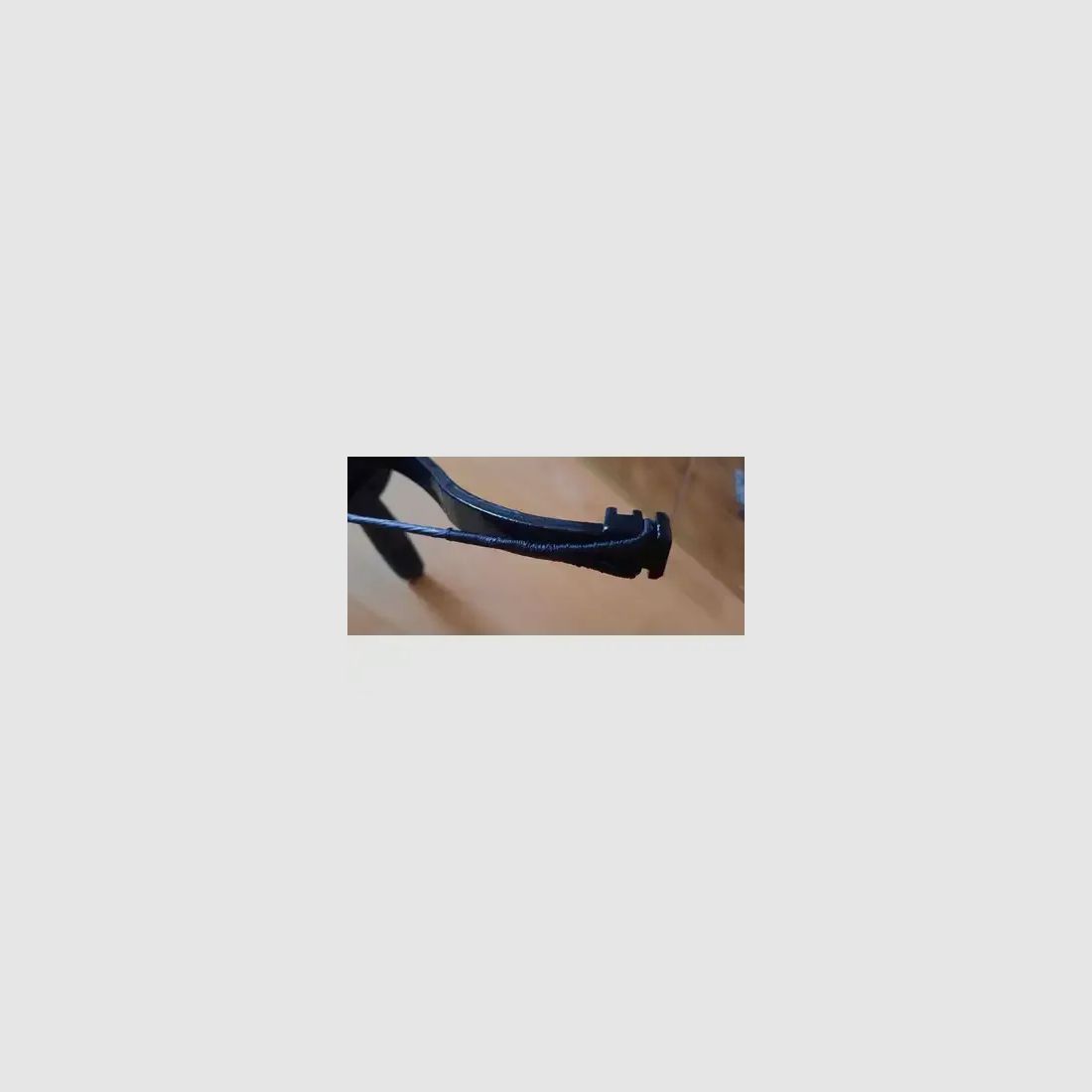Buttplates type 2, Black Kommando, passend voor Stinger, van speciaal alu, nieuw, incl. Stringer