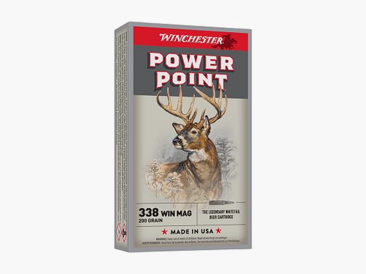 WINCHESTER 338 WM 200GR Power Point