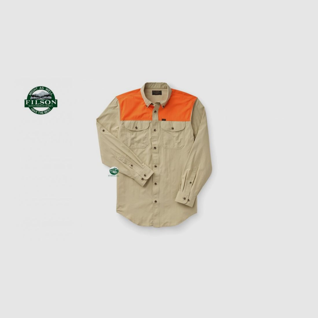 FILSON Sportsman Hemd beige/orange