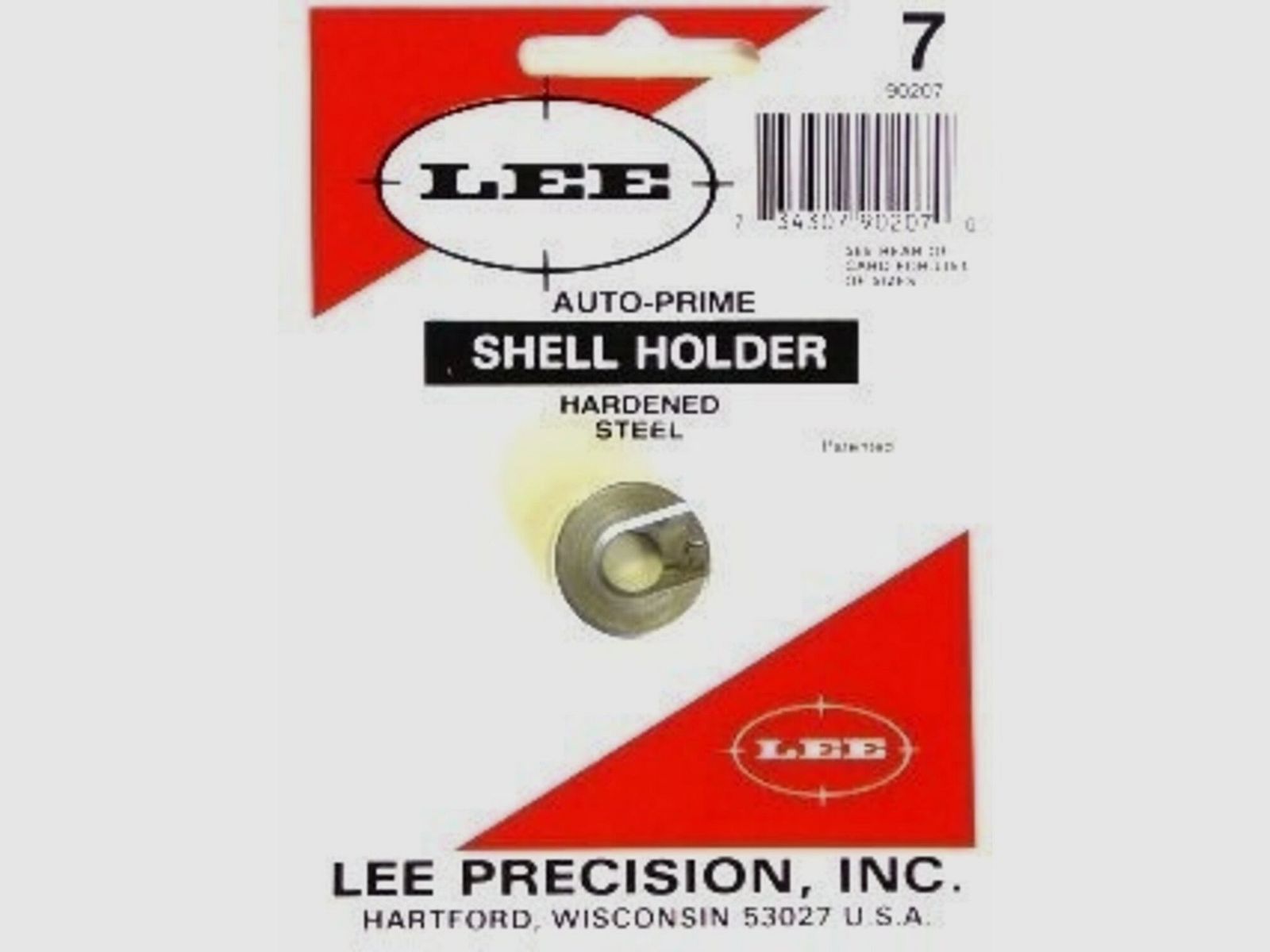 Lee Auto Prime Shellholder #7 .30 M1 / .32 ACP / .22 Hornet