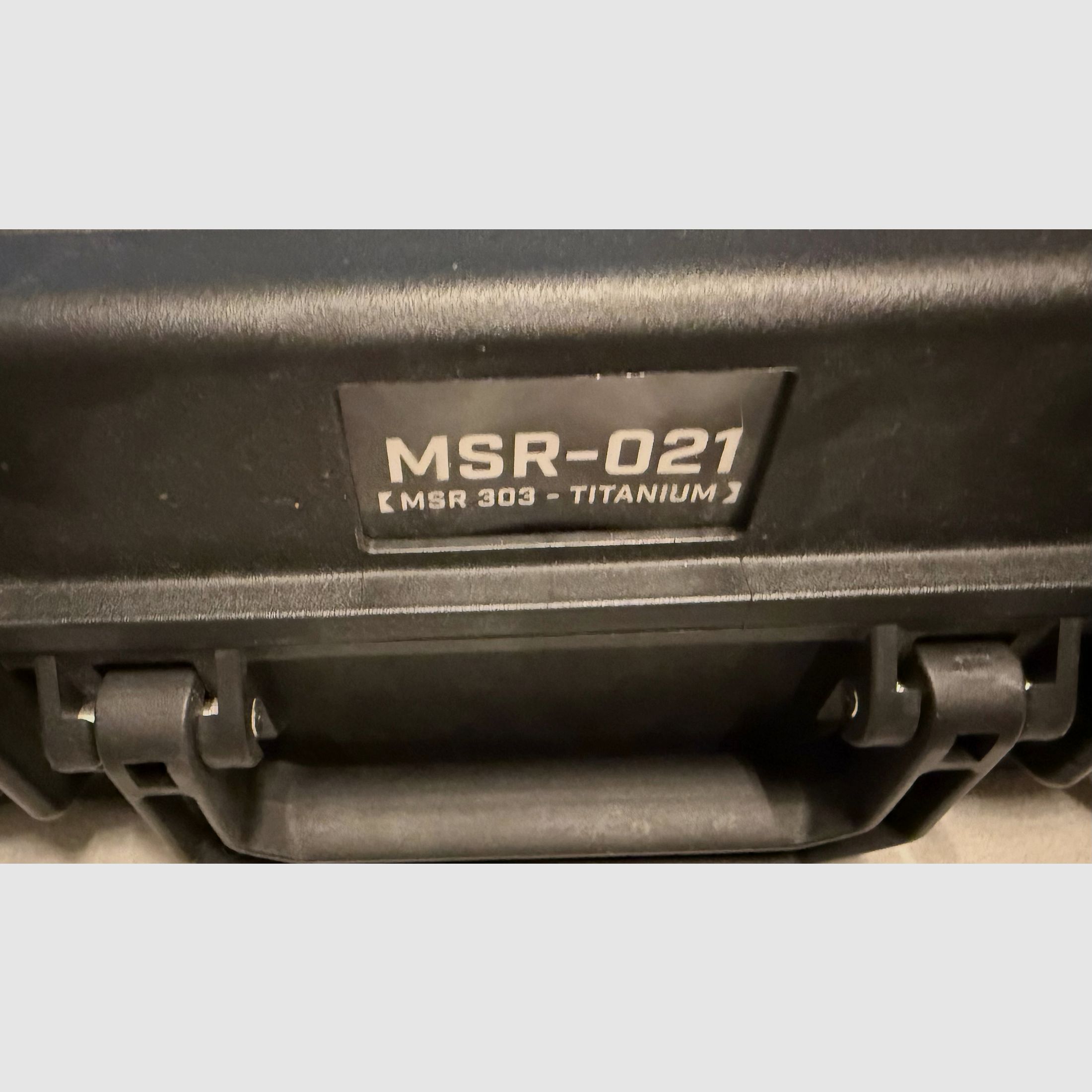 Ares MSR-303 Snipergewehr CPSB-System Springer 6mm BB graphite inkl. Tactical Case u. Zubehör 