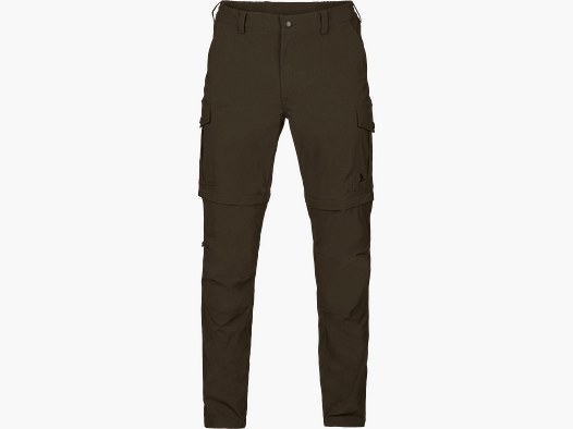 Seeland Birch Zip-Off Pantalones para Hombre Grizzly Brown, 33", 60