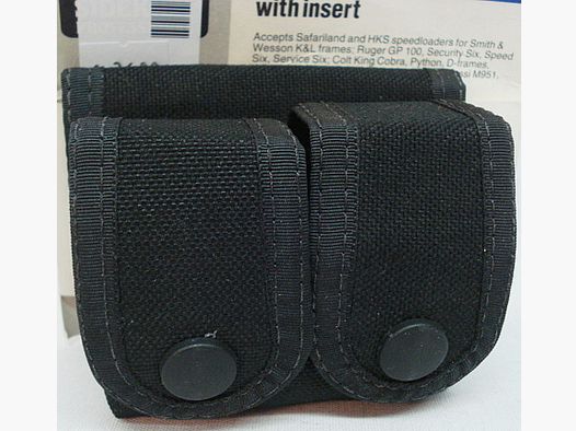 Speedloader Case - met stijve nylon inzetstukken