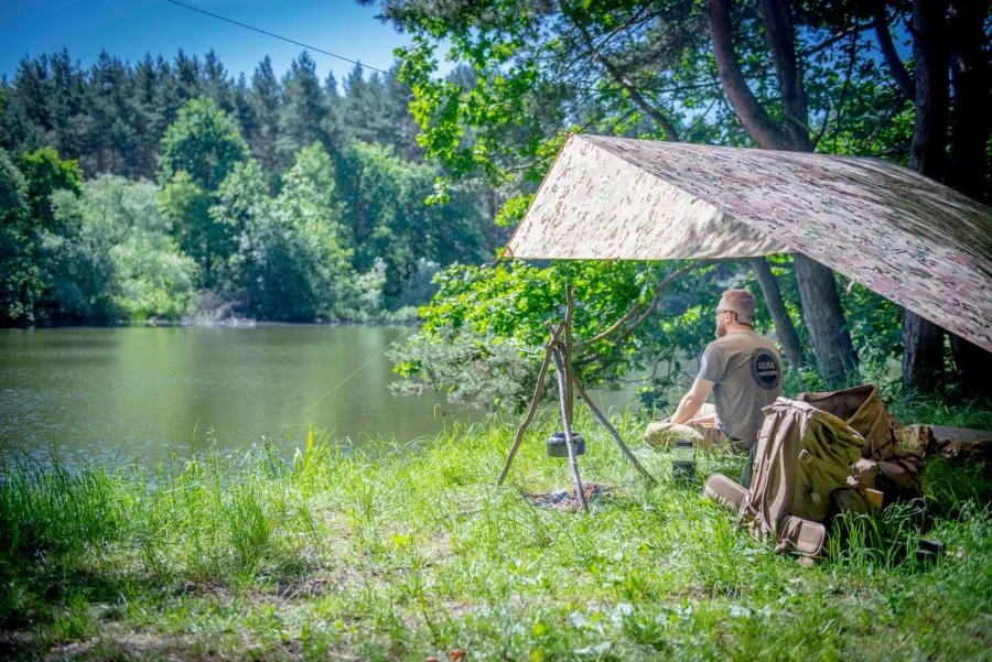 Helikon SUPERTARP Camping Tarp – Ripstop Polyester – PL Woodland, image 54 of 88