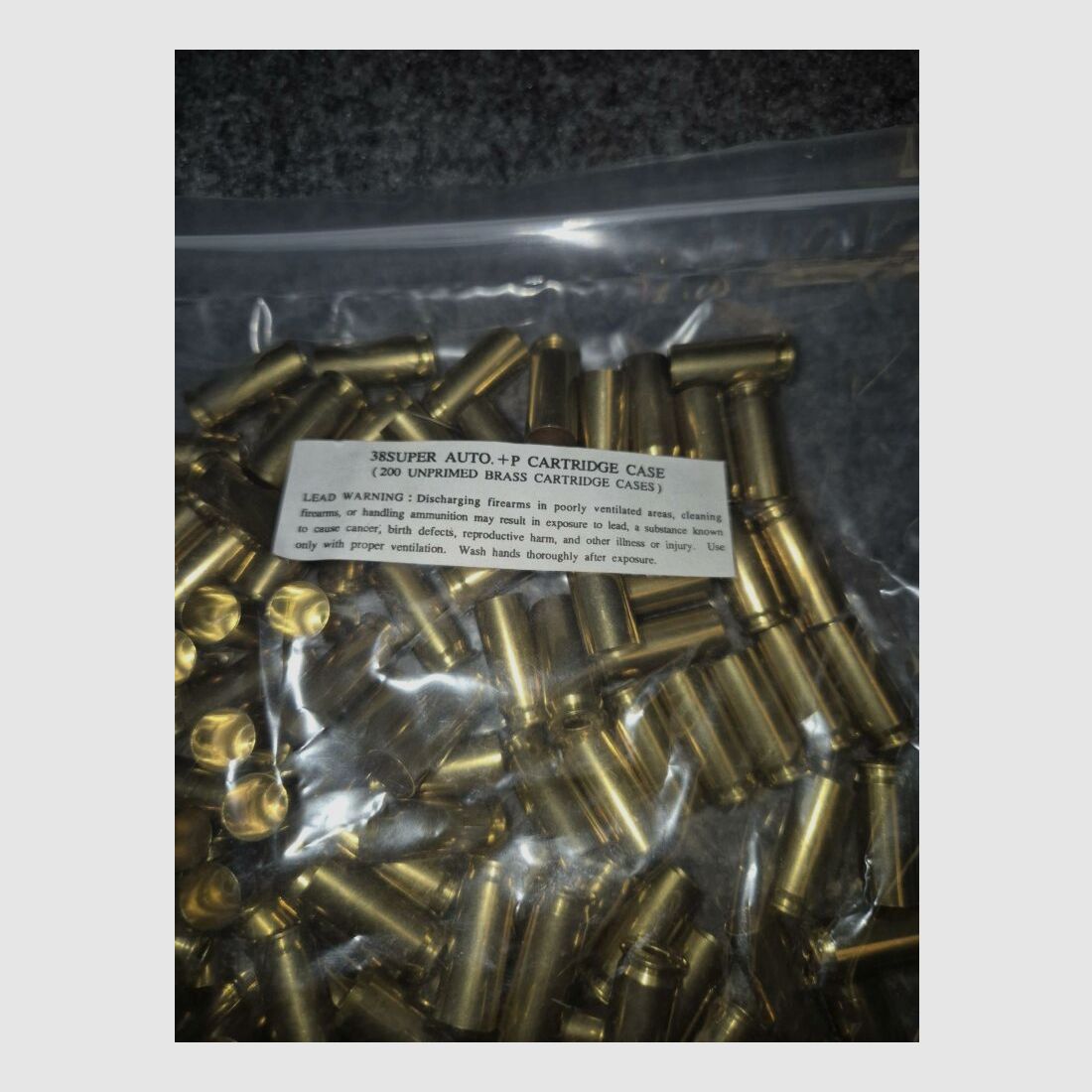 PMC Hülsen Kaliber 38 SA