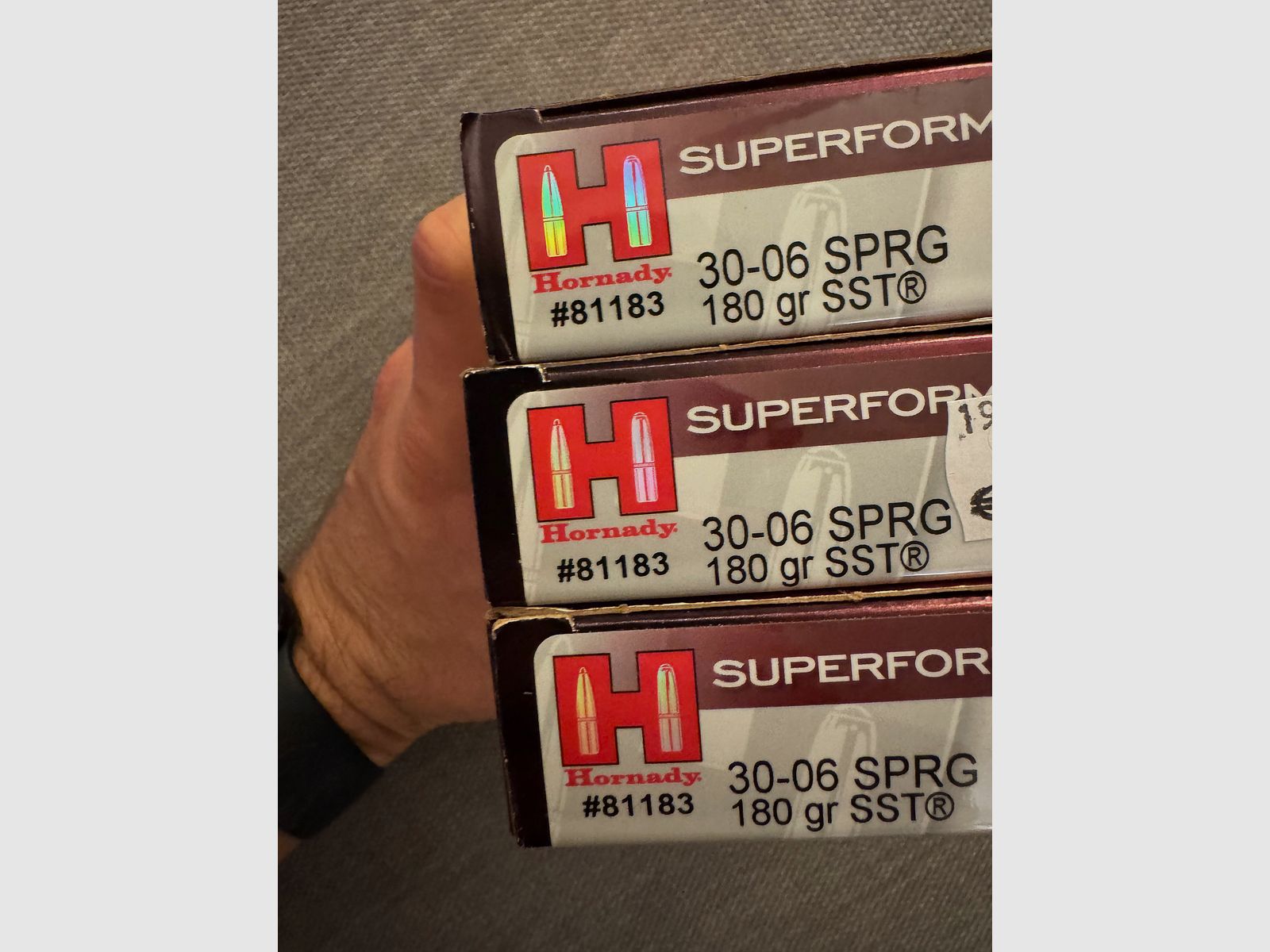 .30-06 SPRG Hornady SST 180gr. 53 piezas