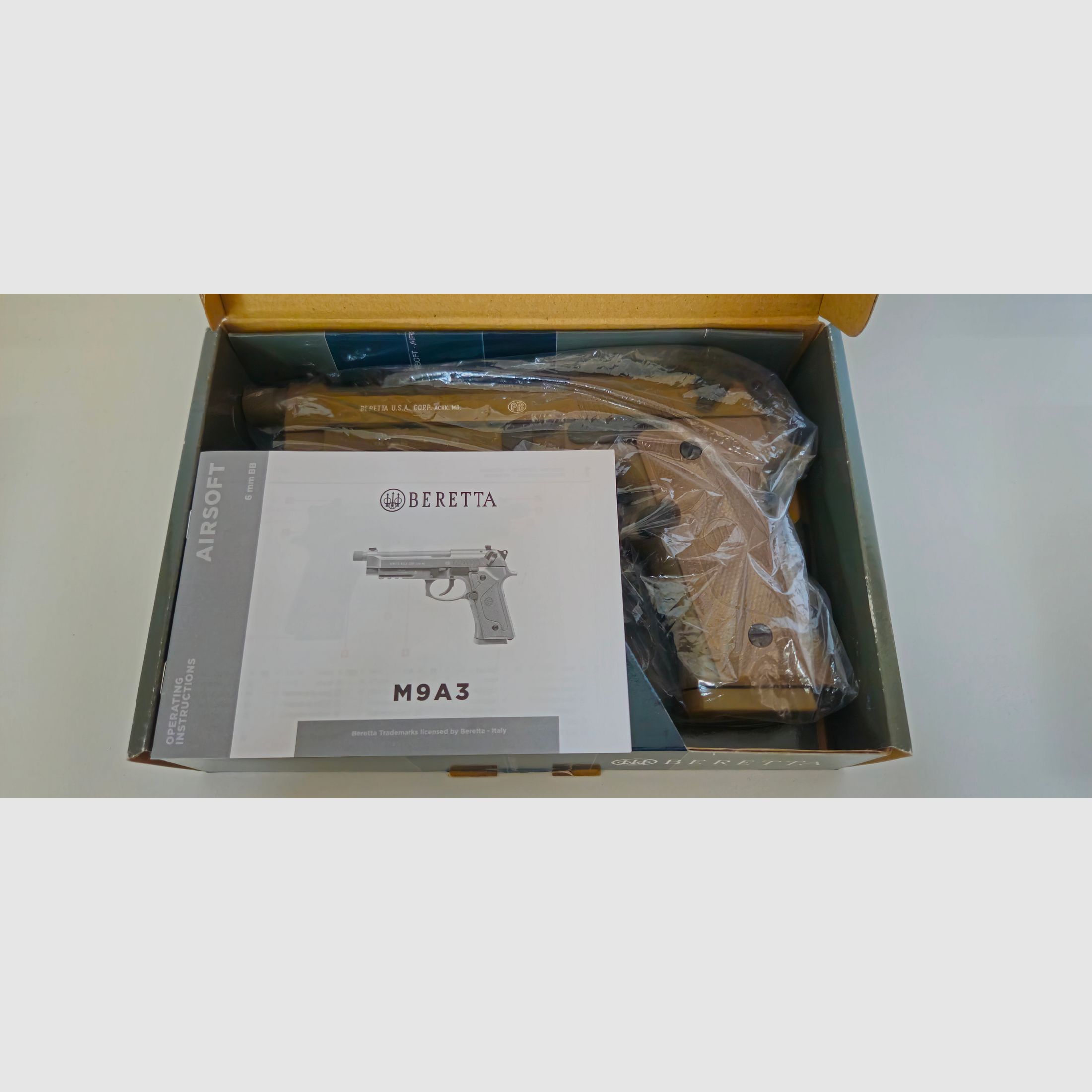 Beretta M9A3 CO2 4,5mm Stahl (FDE)