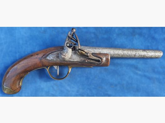 French military flintlock pistol