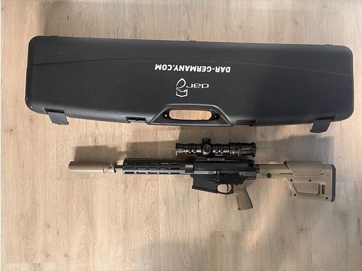 DAR Germany DAR-10 Short Hunter with accessories