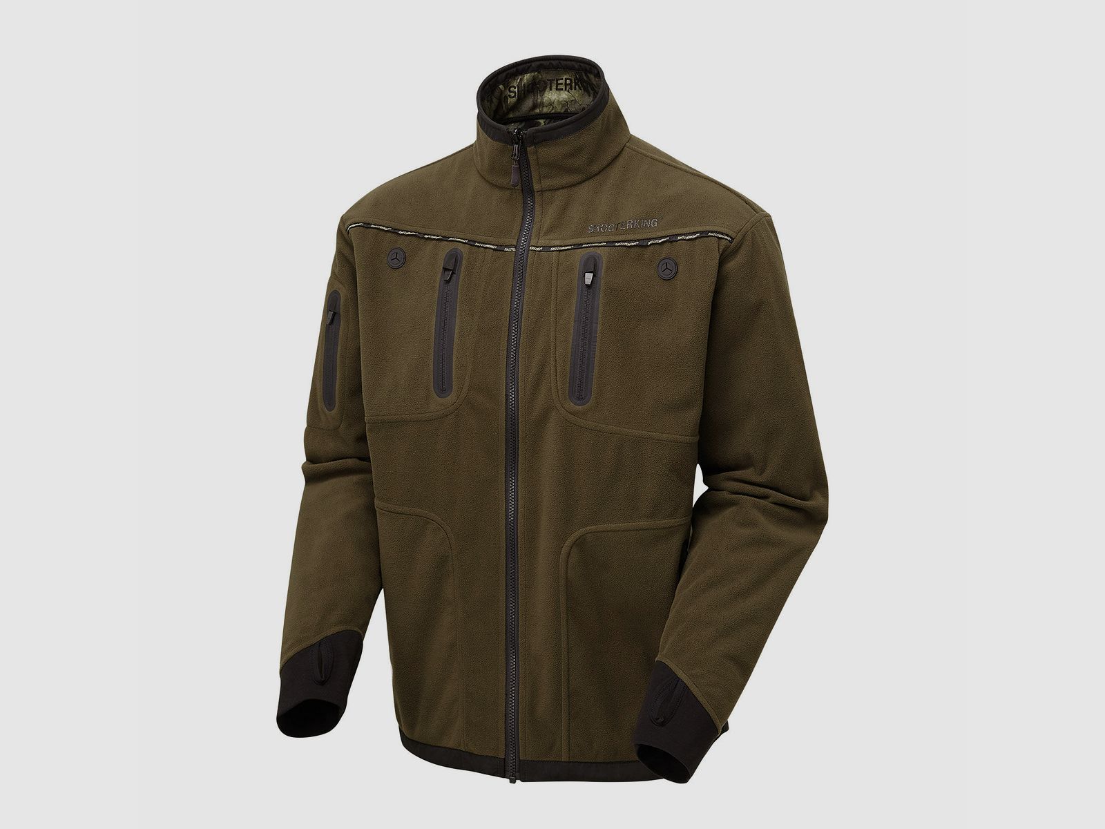 SHOOTERKING Giacca Softshell Woodlands Reversibile D1232, immagine 2 di 3