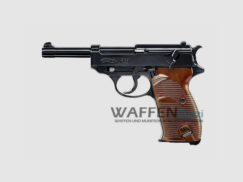 Walther P38 CO2 Pistol 4.5 mm BB, blued