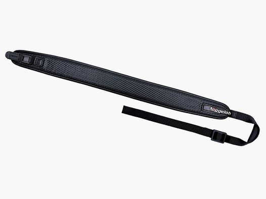 Niggeloh Gewehrgurt Pull - Niggeloh Leder Carbon mit SV
