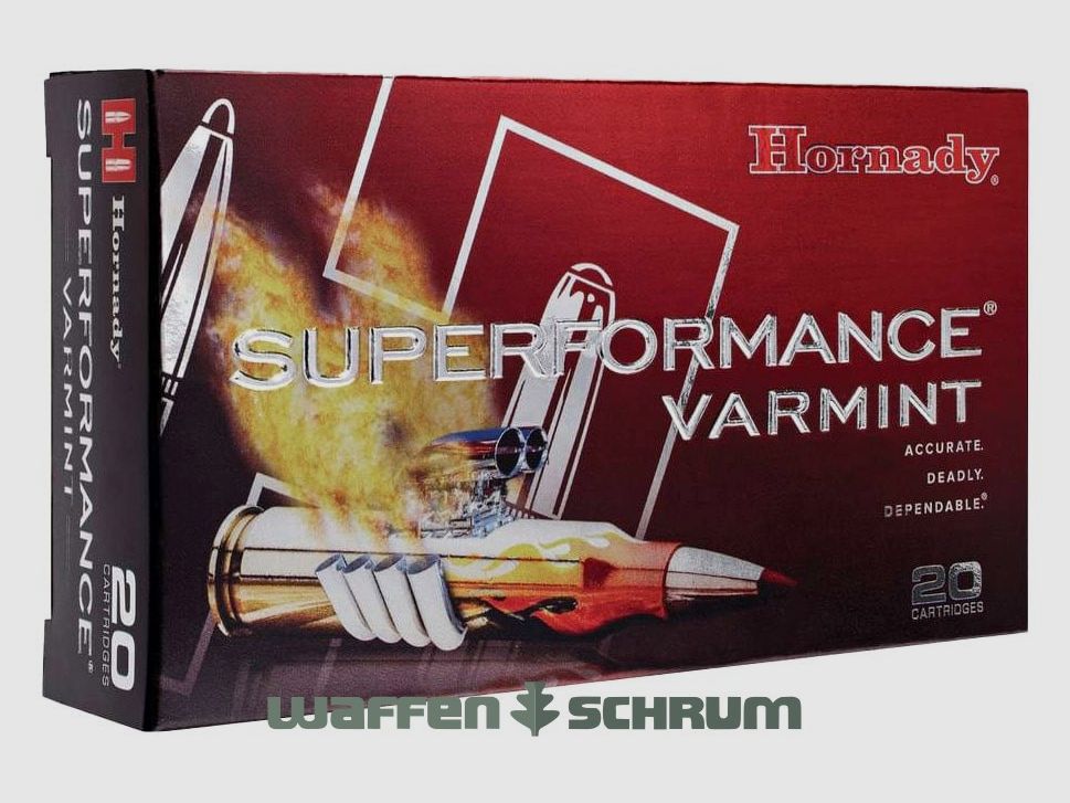 Hornady Superformance Varmint V-Max .222Rem 3.24g - 50gr
