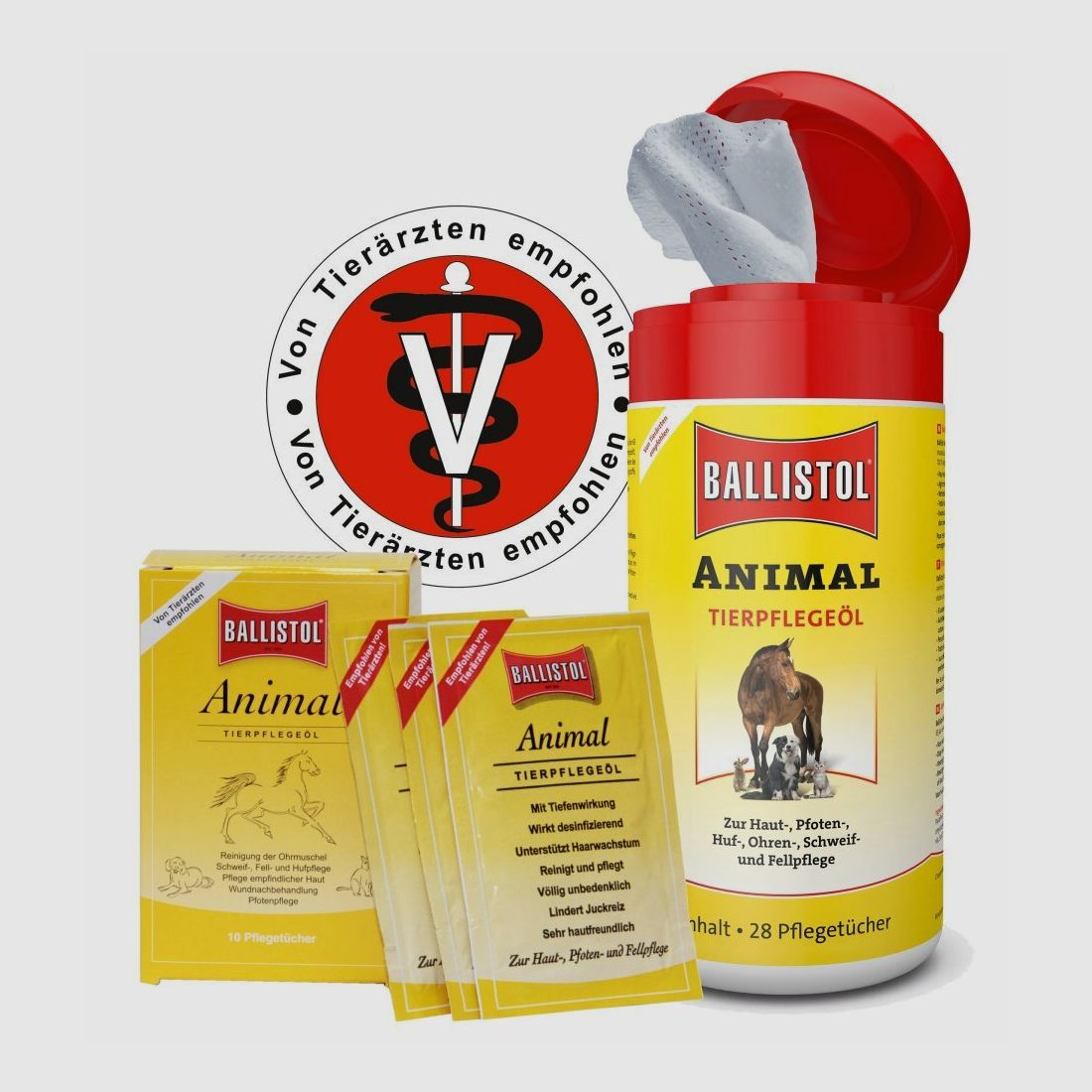 Ballistol Animal Pflegetcher Spenderbox