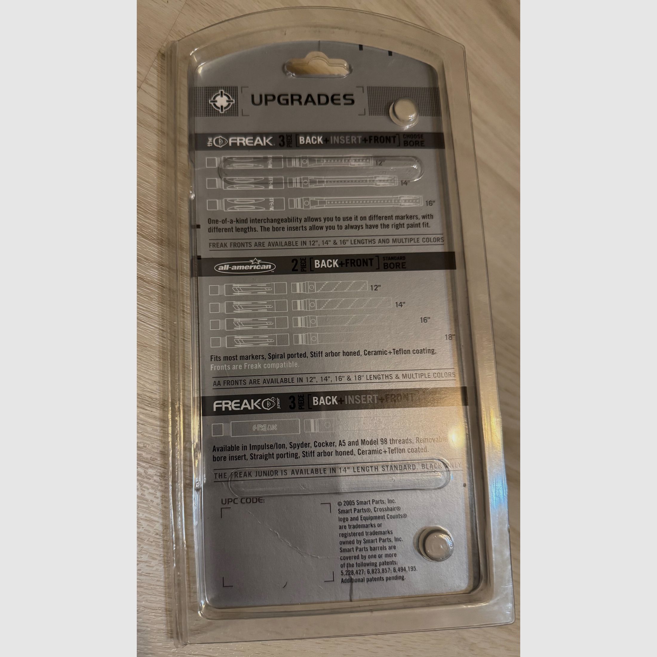 GOG (Smart Parts) Freak Back per ION/Impulse/LUXE
