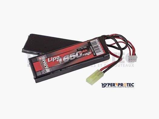 Swiss Arms Lipo 11.1V 1650 mAh 25C - Batterie Airsoft
