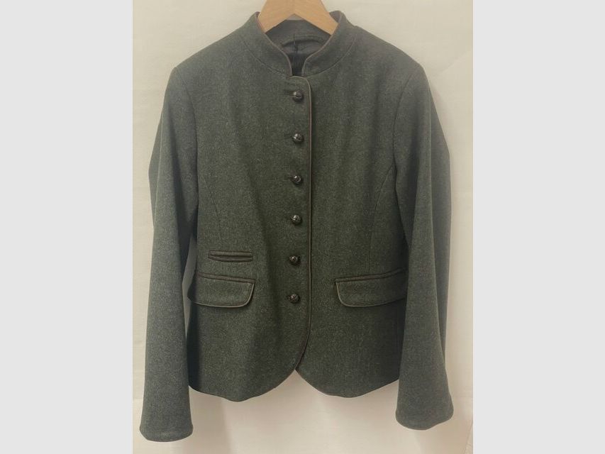 Schneiders kurze Trachten Jacke Mia in Dunkelgrün, Bild 1 von 3